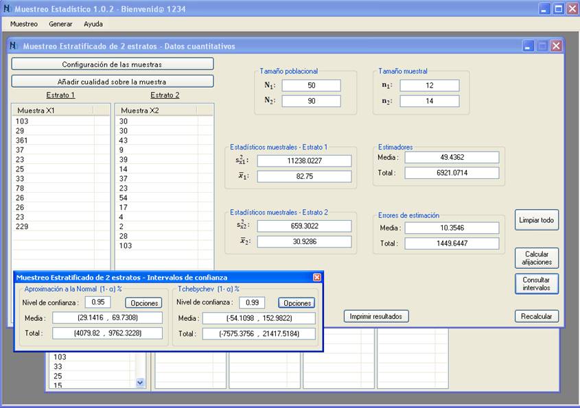 Software Estadístico. 					Descubriendo la información oculta en los datos