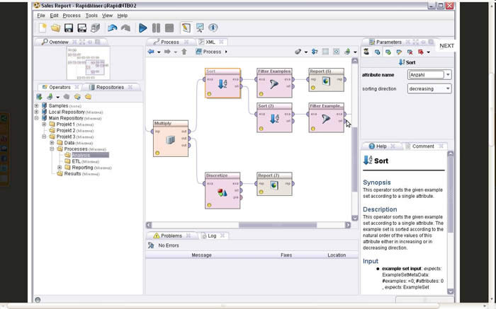 Software estadístico. RapidMiner